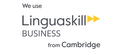 We use Linguaskill Business from Cambridge